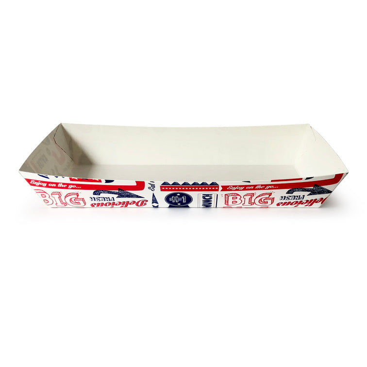 Fresco Large Chip Food Tray - Approx 24" x 10" x 2"