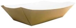 Fish and Chip Meal Large Kraft Tray - Disposable & Recyclable