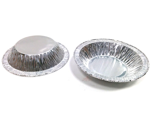 Individual Aluminium MINCE Tart Pie Tin Foils - Approx 3x2x0.5 Inch