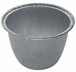 Individual Aluminium PUDDING Suet Christmas Tin Foils - Approx 3x2x2 Inch