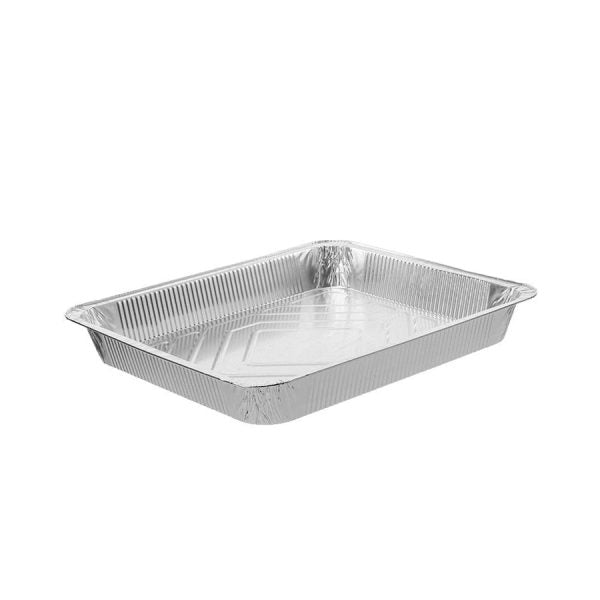 Aluminium RECTANGLE Individual Portion Roasting Baking Tray Tin Foils - Approx 7.5x5x1 Inch