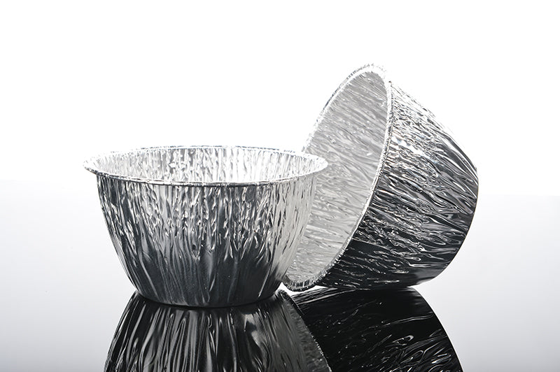 Individual Aluminium PUDDING Suet Christmas Tin Foils - Approx 3x2x2 Inch