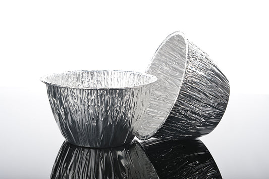 Individual Aluminium PUDDING Suet Christmas Tin Foils - Approx 3x2x2 Inch