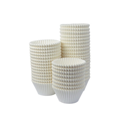 White Muffin Cupcake Paper Cases - 51x44mm BULK 1000Pk