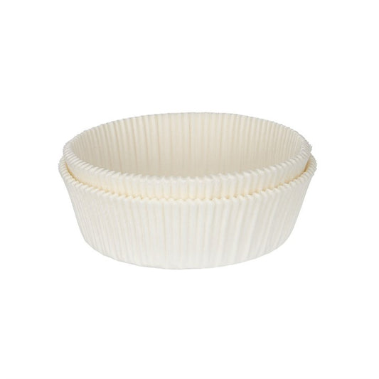 7" Greaseproof Round Cake Tin Liners - White 50Pk